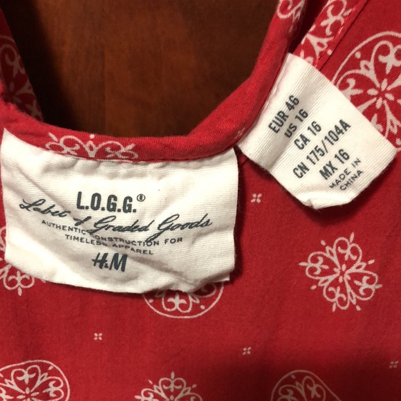 L.O.G.G. H&M tunic size 16 - Picture 7 of 8